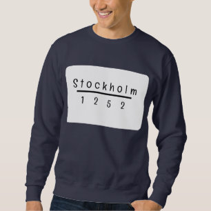 Sweatshirt Stockholm 1252 Personnaliser