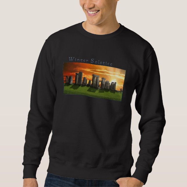 SWEATSHIRT STONEHENGE WINTER SOLSTICE (Devant)