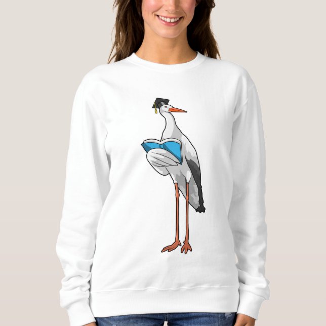 Sweatshirt Stork as Teacher (Devant)