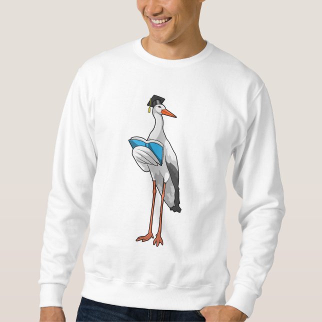 Sweatshirt Stork as Teacher (Devant)