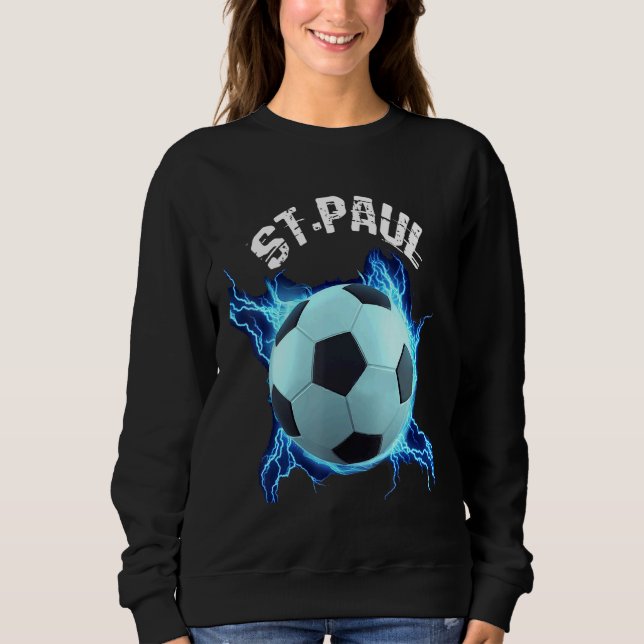 Sweatshirt Stpaul Soccer Retro (Devant)