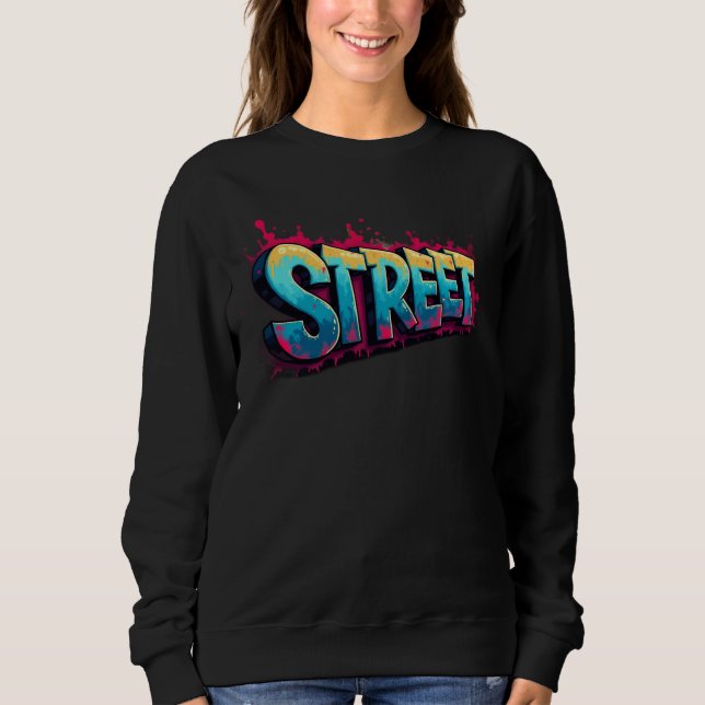 Sweatshirt “Street Dreams” “City Speaks” “Urban Pulse” “Concr (Devant)