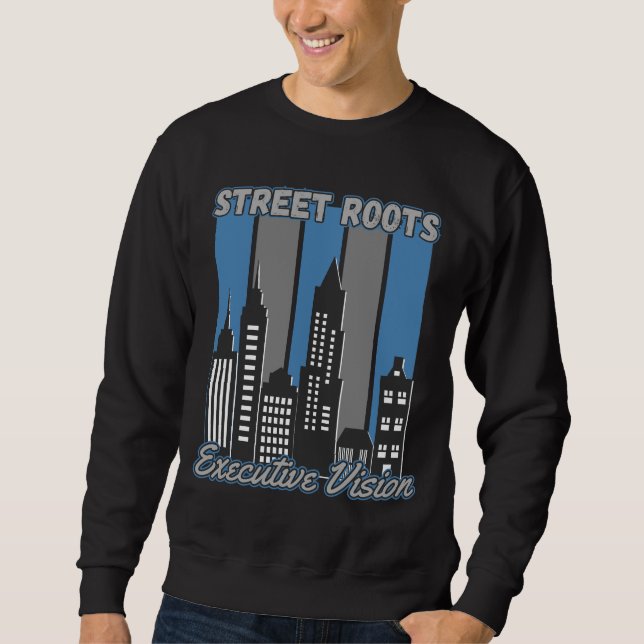 Sweatshirt Street Roots Executive Vision™ Pouvoir discret hér (Devant)