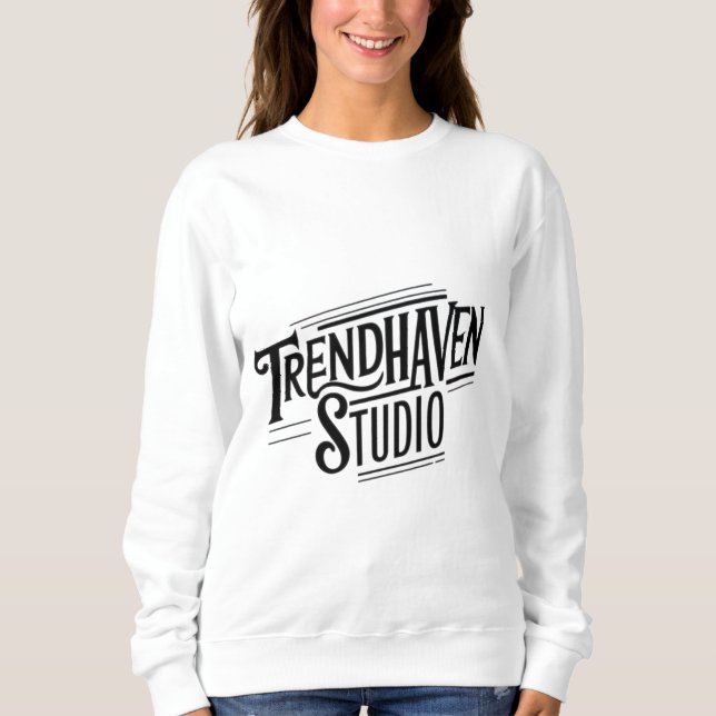 Sweatshirt Studio Trend Haven - Tee graphique élégant et uniq (Devant)