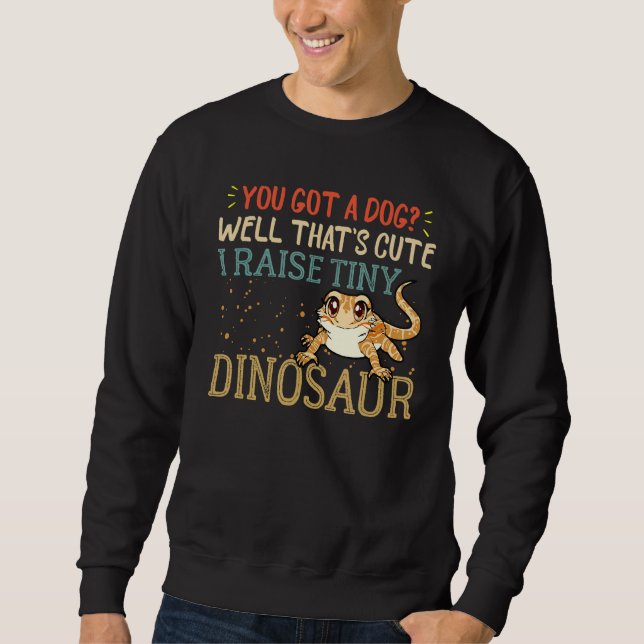Sweatshirt Stuff Dragon À Porte Je Lève Une Minuscule Léopa D (Devant)