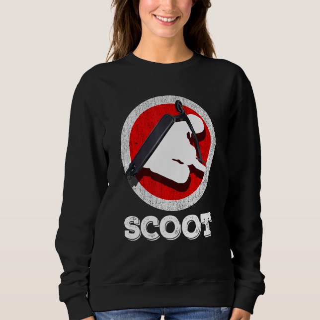 Sweatshirt Stunt Scooter - Kickscooter Design (Devant)