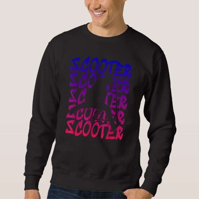 Sweatshirt Stunt Scooter Scooter Kick Scooter Jump Kick Scoot (Devant)