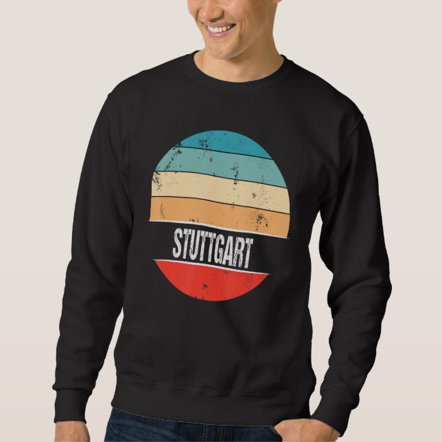 Sweatshirt Stuttgart Allemagne City Trip (Devant)