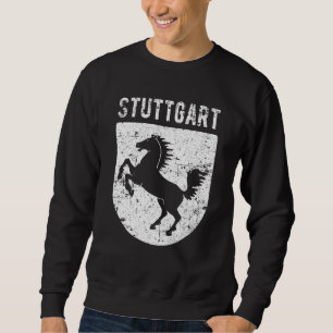 Sweatshirt Stuttgart Allemagne Deutschland Conception détendu