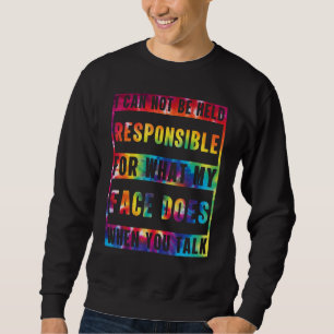 Sweatshirt Style De Vie De Witty Classique Je Suis D'Accord A
