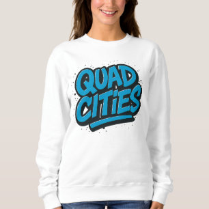 Sweatshirt Style Graffiti Quad Cities - Vêtements de rue urba