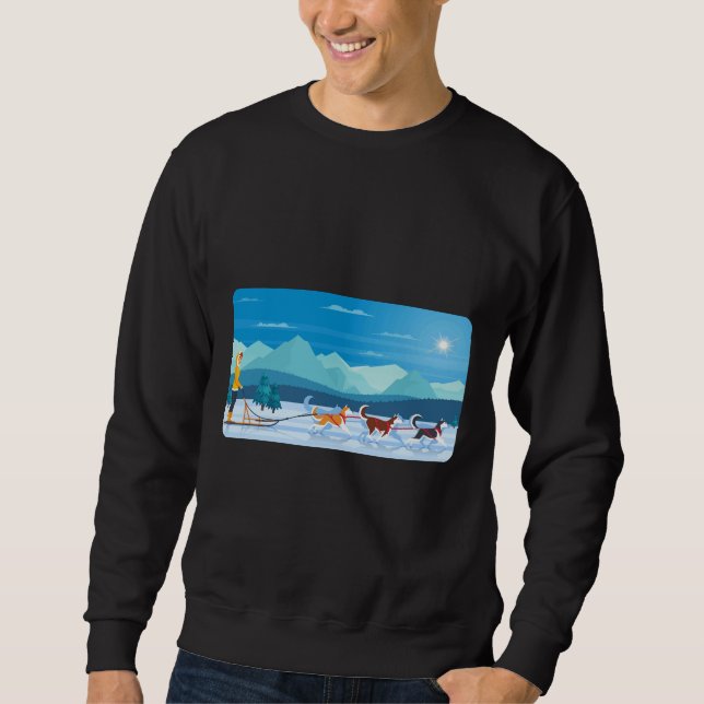 Sweatshirt Style Husky Riding (Devant)