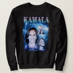 Sweatshirt Style Kamala Harris Retro 90s
