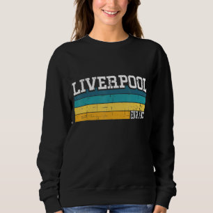Sweatshirt Style les années 70 80s vintage Liverpool Angleter