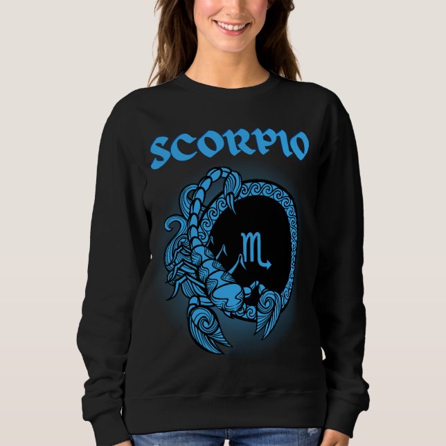 Sweatshirt Style médiéval Zodiac Scorpio (Devant)