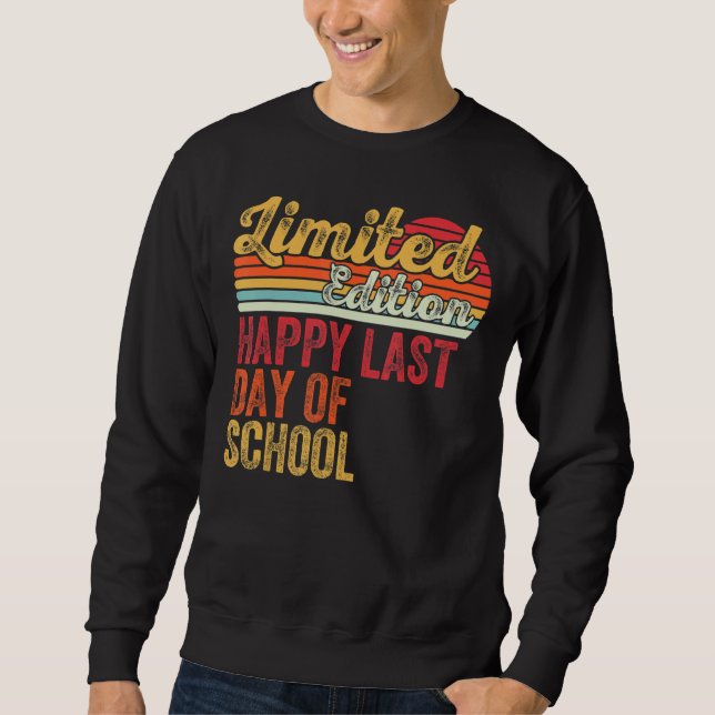 Sweatshirt Style Rétro Joyeux Jour De Sondage D'Enseignant De (Devant)
