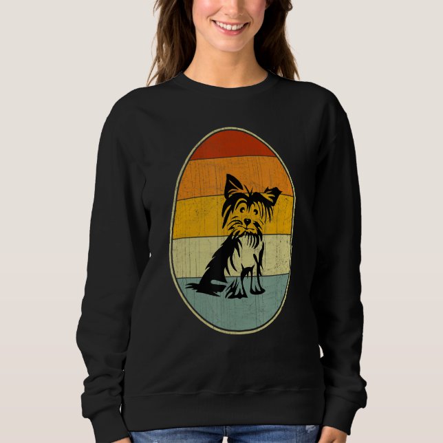 Sweatshirt Style Rétro Oeuf de Pâques Graphique Jour de Pâque (Devant)
