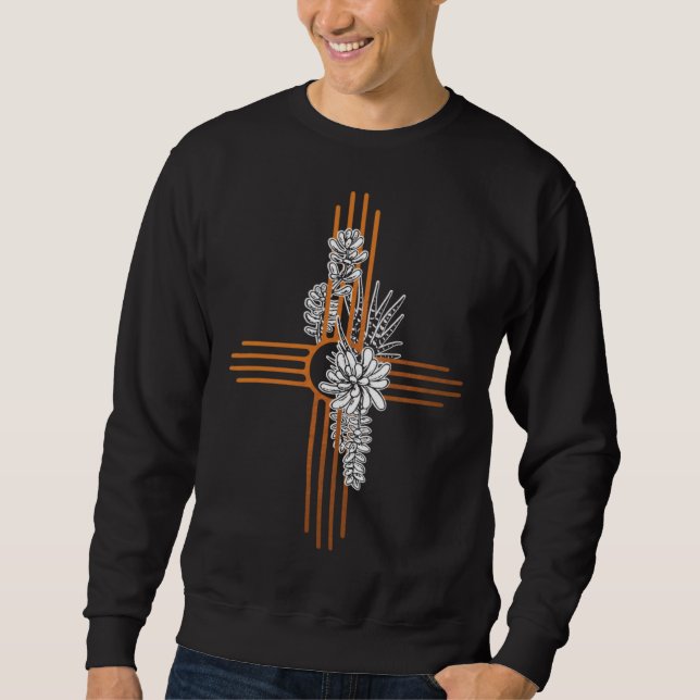 Sweatshirt Succulentes Zia (Devant)