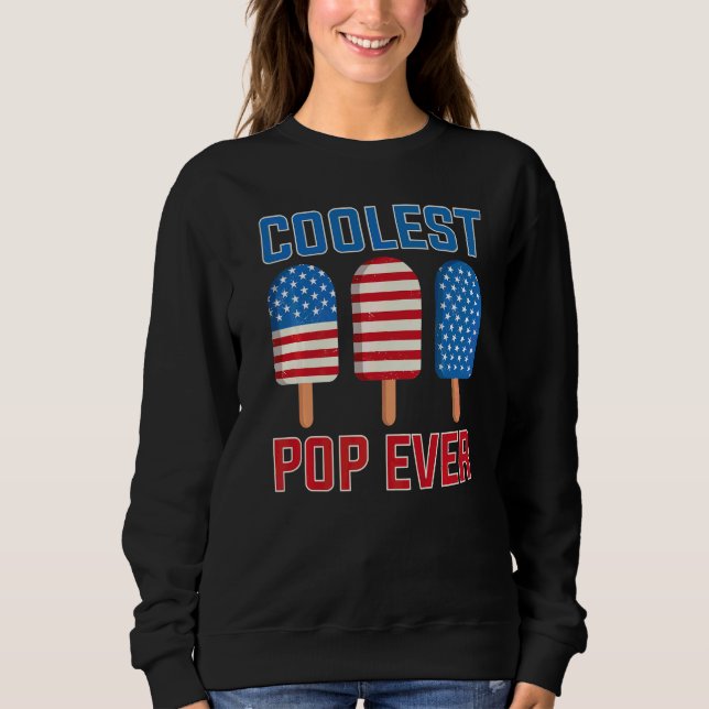 Sweatshirt Sucette la plus cool jamais   (Devant)