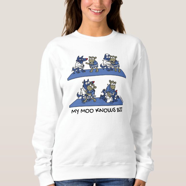 Sweatshirt sudadera blanca bjj (Devant)