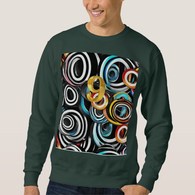 Sweatshirt sudadera con buen diseño .  (Devant)