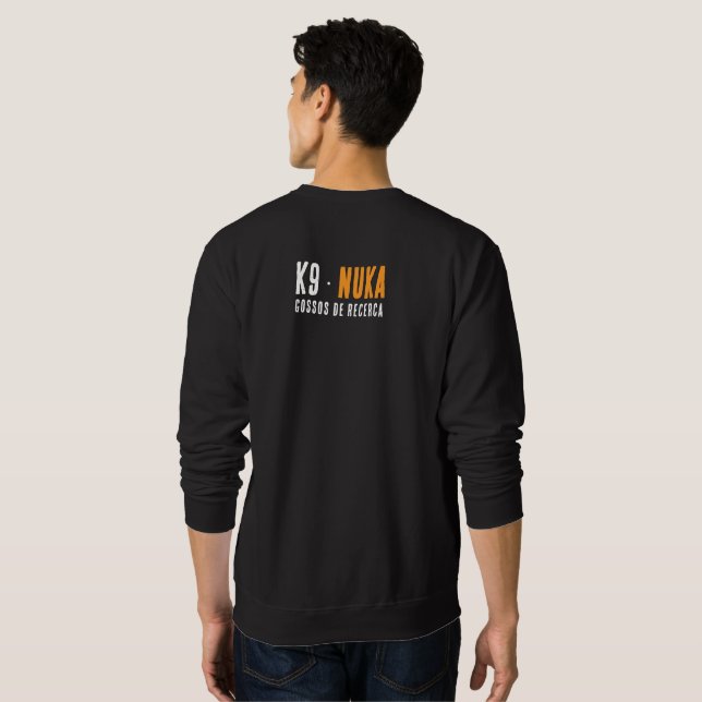 Sweatshirt Sudadera Eat, Sleep, Mantrailing - Add Your Dog's (Dos entier)