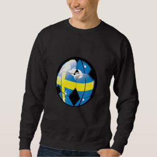 Sweatshirt Suède Football Calcio Futboll Fussball Jersey Sver