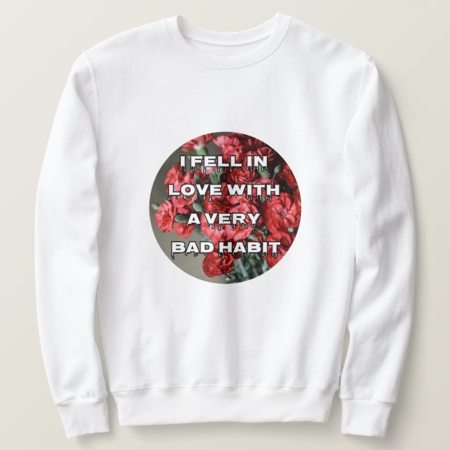 Sweatshirt Sueur de poème lyrique de MGK (Design devant)