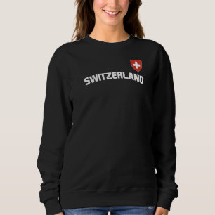 Sweatshirt Suisse Drapeau Suisse Pride International Pays