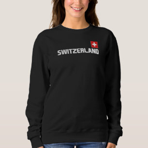 Sweatshirt Suisse Drapeau Suisse Pride International Pays