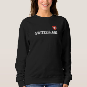 Sweatshirt Suisse Drapeau Suisse Pride International Pays