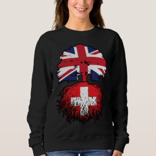 Sweatshirt Suisse Suisse Royaume-Uni Royaume-Uni