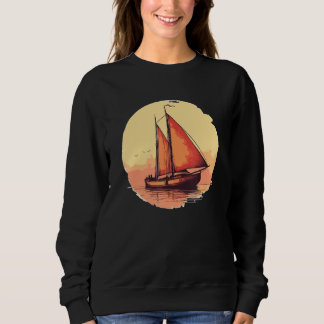 Sweatshirt Summer Sailboat Vacation Boat Owner