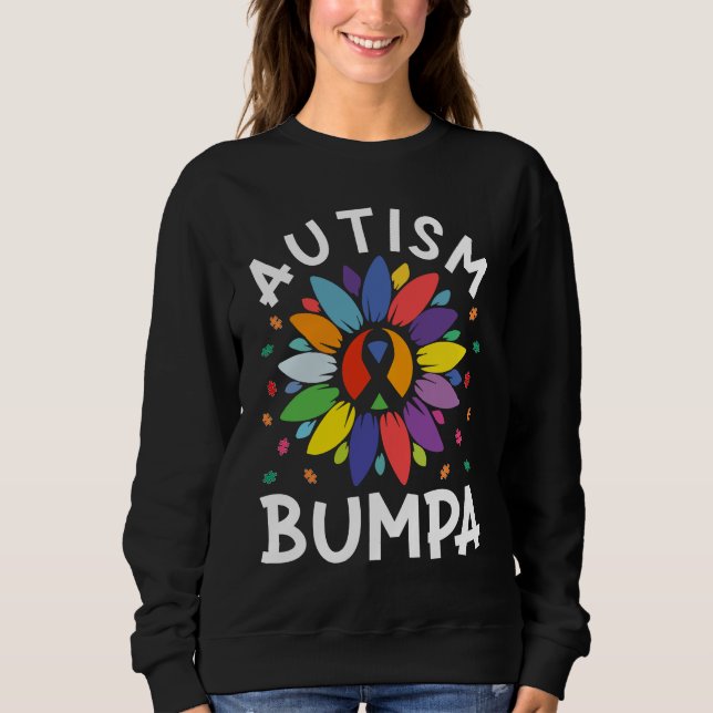 Sweatshirt Sunflower Autism Awareness Day Matching Family Aut (Devant)