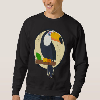 Sweatshirt Sunset Cute Bird Animals Exotic Plants Nature Bird