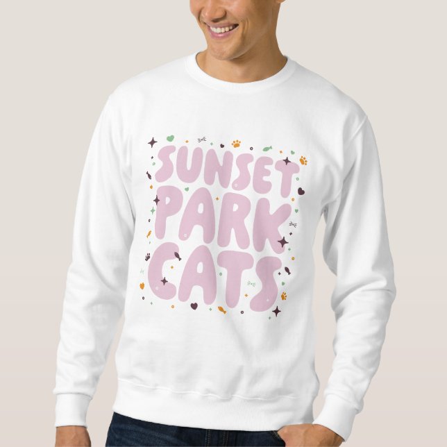 Sweatshirt | Sunset Park Cats | Cat Rescue (Devant)