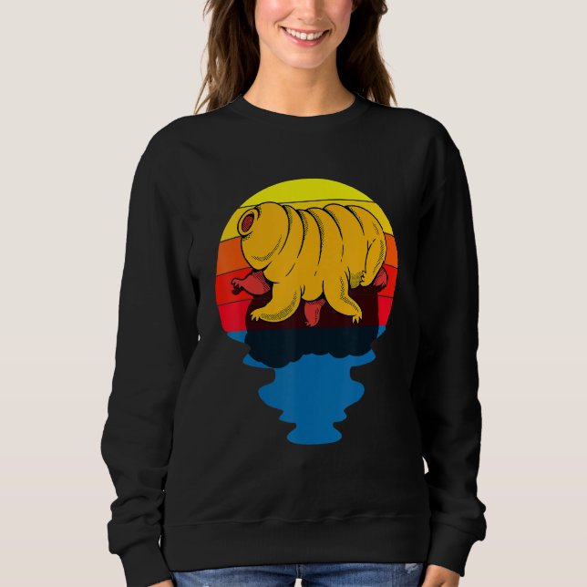 Sweatshirt Sunset Water Bear Microbiology Tardigrade (Devant)