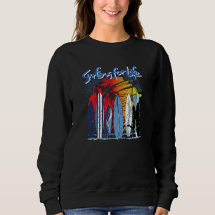 Sweatshirt Sup Surf Girl Surf Été Pour Hommes Et Femmes