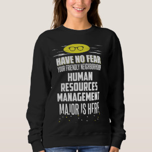 Sweatshirt Super Gestion des ressources humaines Graphisme ma