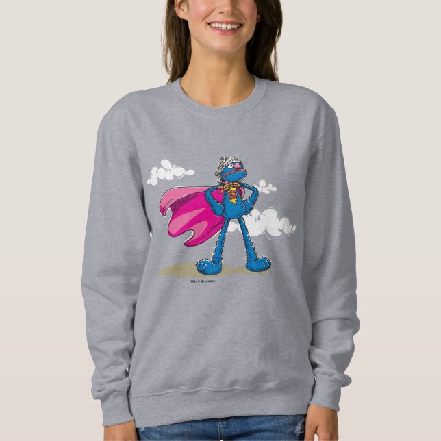Sweatshirt Super Grover (Devant)