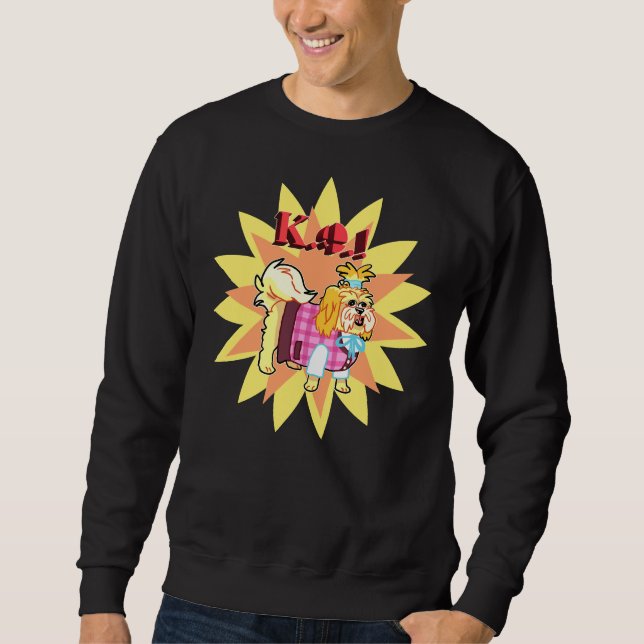 Sweatshirt Super Smash Shih Tzu (Devant)