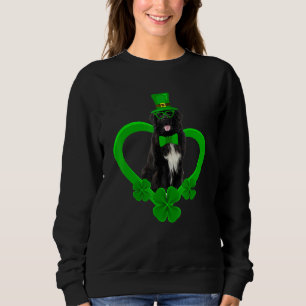 Sweatshirt Super Terre-Neuve Saint Patrick S Day Chien Papa M