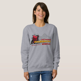 Sweatshirt Superbike Racing Maximum Passion Biker Graphique 1