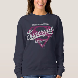 Sweatshirt Supergirl Metropolis Sports Athlétisme Graphique