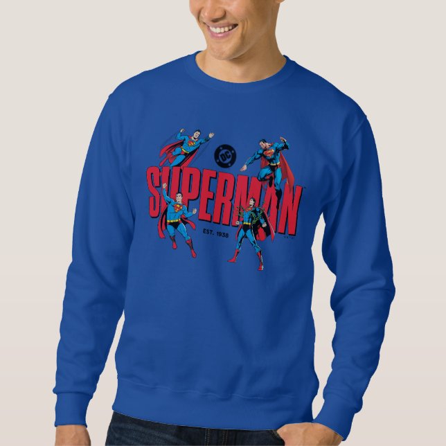 Sweatshirt Superman Legends Forever Graphic (Devant)
