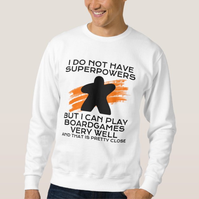 Sweatshirt superpuissance de board (Devant)