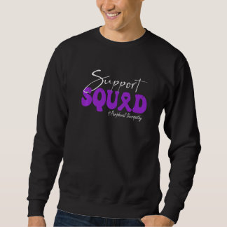 Sweatshirt Support Squad Peripheral Neuropathy Awareness Purp