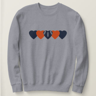 Sweatshirt Supporter de Football de Chicago Cœur Foncé