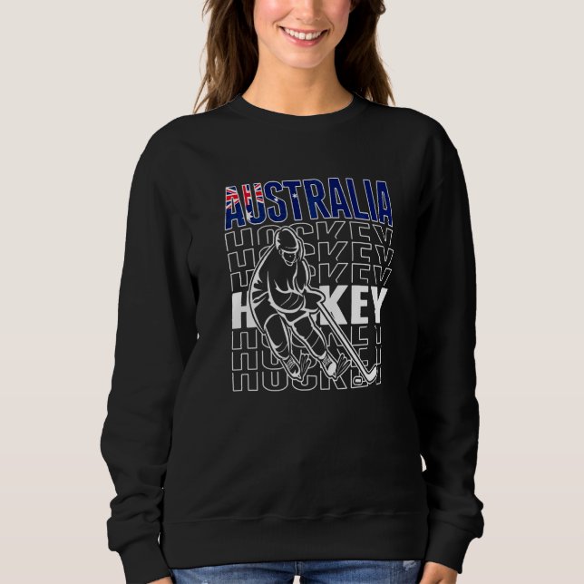 Sweatshirt Supporters de hockey sur glace d'Australie  Équipe (Devant)