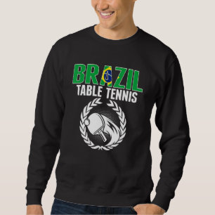 Sweatshirt Supporters de Tennis de Table Brésilien